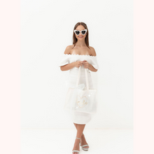 Load image into Gallery viewer, custom personalised tote bridesmaid bride shopper bag