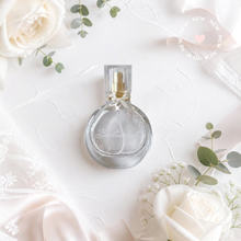 Load image into Gallery viewer, Personalised Engraved Perfume bottle custom wedding and bridesmaid gift