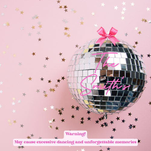 personalised disco ball for bachelorette hen party weddings last rodeo last disco
