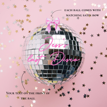 Load image into Gallery viewer, personalised disco ball for bachelorette hen party weddings last rodeo last disco