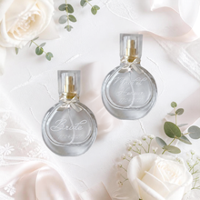 Load image into Gallery viewer, Personalised Engraved Perfume bottle custom wedding and bridesmaid gift