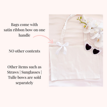 Load image into Gallery viewer, custom personalised tote bridesmaid bride shopper bag