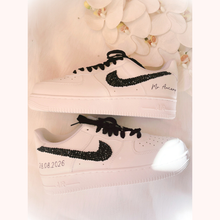 Load image into Gallery viewer, mens custom nike air force 1 wedding sneakers