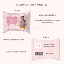Load image into Gallery viewer, Personalised candy diamond ring pop bachelorette party favor