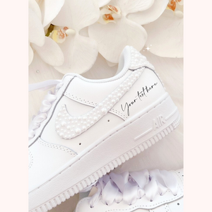 custom bridal wedding sneaker personalized bride gift nike sneaker shoe