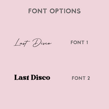 Load image into Gallery viewer, personalised disco ball for bachelorette hen party weddings last rodeo last disco