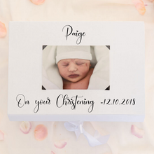 Load image into Gallery viewer, Christening baby gift box