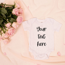 Load image into Gallery viewer, Personalized baby grow onesie