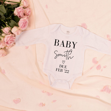 Load image into Gallery viewer, Personalized baby grow onesie