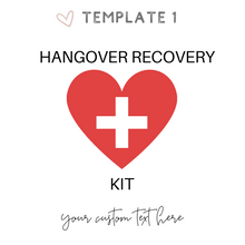 Load image into Gallery viewer, Hangover recovery kit ideas