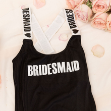 Load image into Gallery viewer, Bride Bridesmaid Custom Swimsuit elastic straps