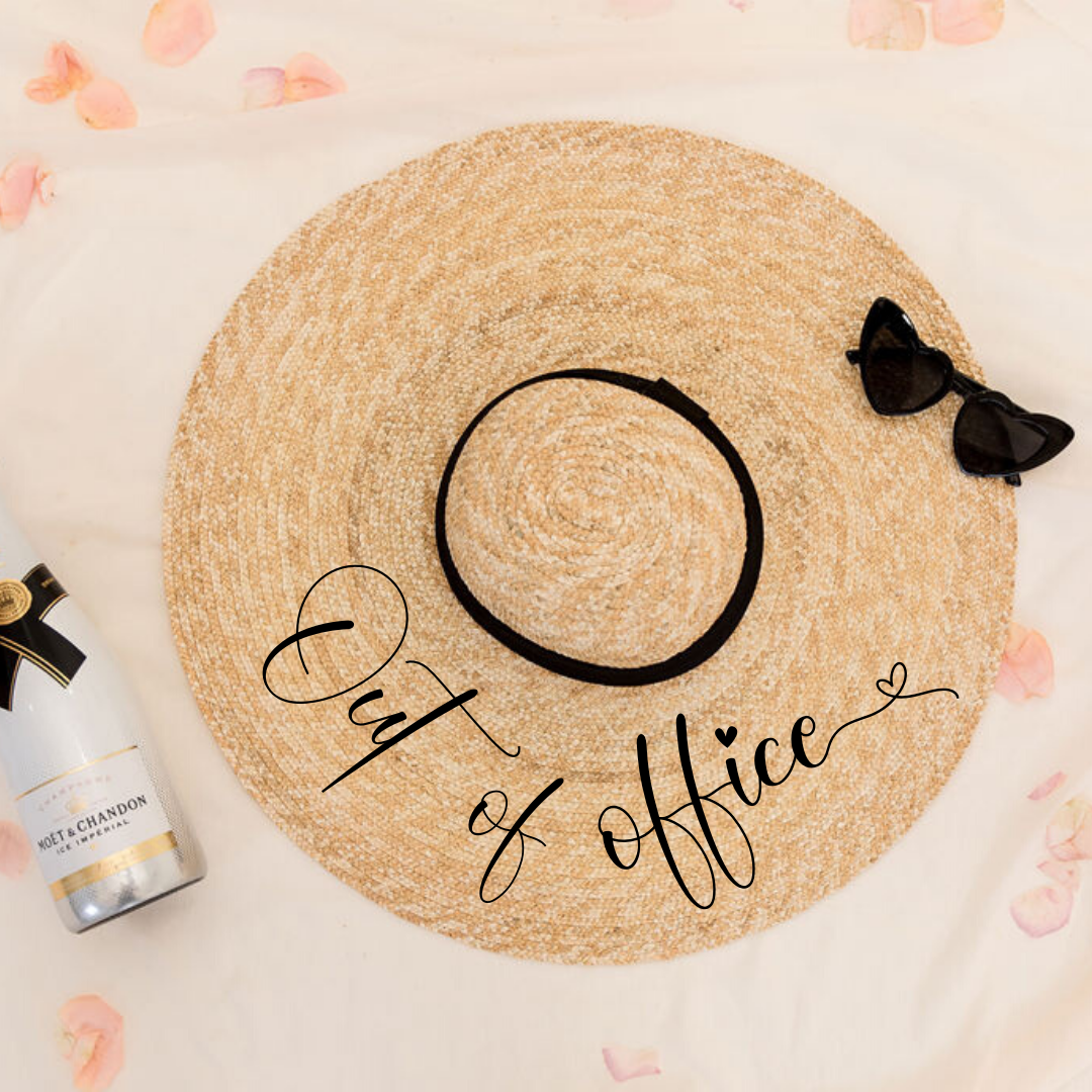 Personalized top sun hats