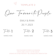 Load image into Gallery viewer, Acrylic wedding seating chart