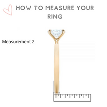 Load image into Gallery viewer, Custom acrylic ring boxes wedding ring box how to measure