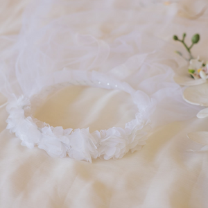 Custom bridal shower bachelorette hen party veil