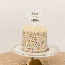 Load image into Gallery viewer, Customized acrylic cake topper