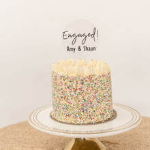 Load image into Gallery viewer, Customized acrylic cake topper