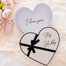 Load image into Gallery viewer, Personalized custom heart shaped gift box
