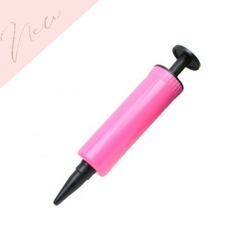 Hand held balloon pump inflator