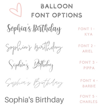 Load image into Gallery viewer, balloon custom text