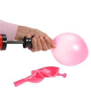 Hand held balloon pump inflator