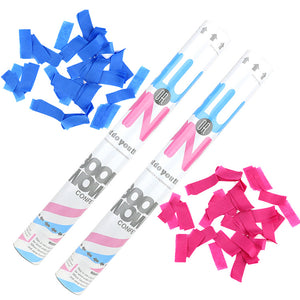 baby gender reveal confetti cannon popper