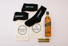 Load image into Gallery viewer, Groom Groomsman Best Man personalised socks wedding gifts