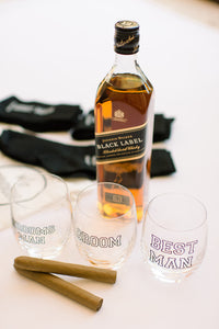 Personalized whiskey glasses Groom Groomsman Best Man Wedding gifts for Men Fathers Day