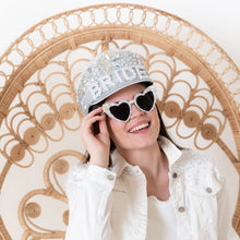 Load image into Gallery viewer, Bling bedazzled heart sunglasses