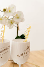 Load image into Gallery viewer, Acrylic custom personalised drink stirrers