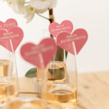 Load image into Gallery viewer, Acrylic engraved drink tags drink charms