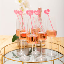 Load image into Gallery viewer, Bachelorette hen party acrylic drink stirrers