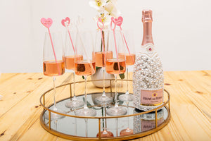 Bachelorette hen party acrylic drink stirrers