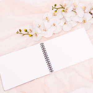 Mirror Acrylic Personalized wedding guest book