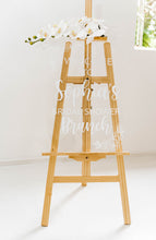 Load image into Gallery viewer, A1 A2 Acrylic Signage Wedding acrylic perspex signs