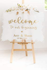 A1 A2 Acrylic Signage Wedding acrylic perspex signs