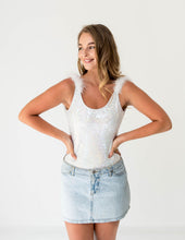 Load image into Gallery viewer, Sparkle Glitter Custom Bridal Swimwear Bodysuit