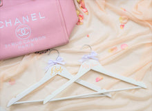 Load image into Gallery viewer, Personalized Bridal Party Wooden Hanger Bridsmaid Hanger
