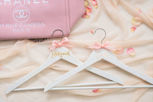Personalized Bridal Party Wooden Hanger Bridsmaid Hanger