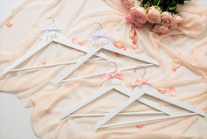 Personalized Bridal Party Wooden Hanger Bridsmaid Hanger