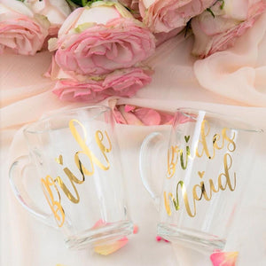 Custom Clear Glass Mugs Tea Cups