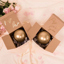 Load image into Gallery viewer, Gender reveal pop me balloon box