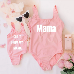 Mommy baby matching bathing suits online