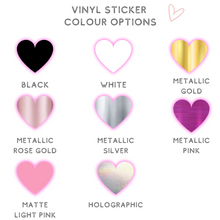 Load image into Gallery viewer, Custom vinyl sticker decals