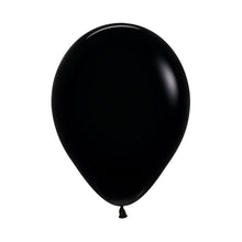 Load image into Gallery viewer, 12 inch latex balloon black