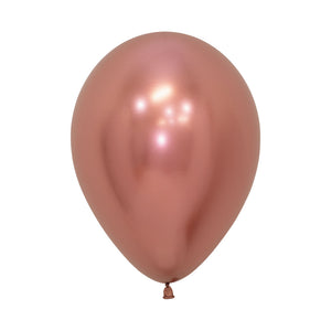 5 inch latex balloon rose gold