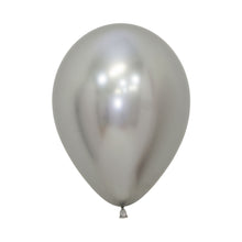 Load image into Gallery viewer, Chrome silver latex 12 inch balloon