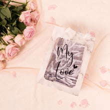 Load image into Gallery viewer, Marble Personalized Gift Bags with Clear Window